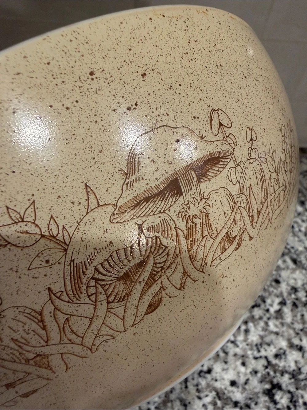 Pyrex pattern forest